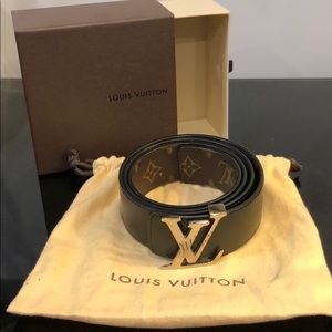 Louis Vuitton LINE 40MM REVERSIBLE BELT